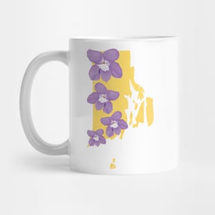 Rhode Island Violet Mug